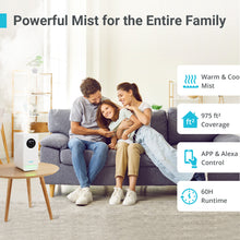 Load image into Gallery viewer, 6L Smart Warm &amp; Cool Mist Humidifier for Bedroom
